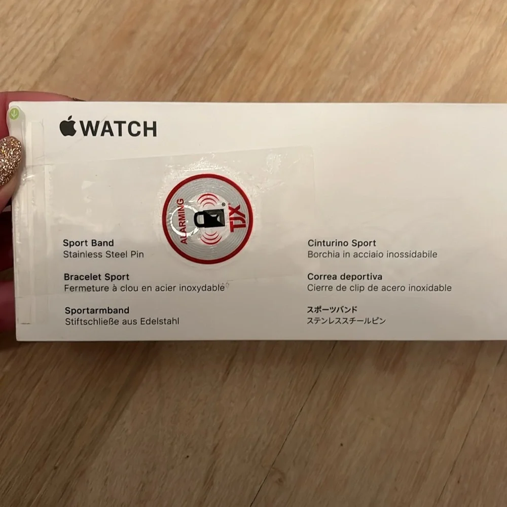 NIB Apple Watch 41mm Abyss Blue Sport Band